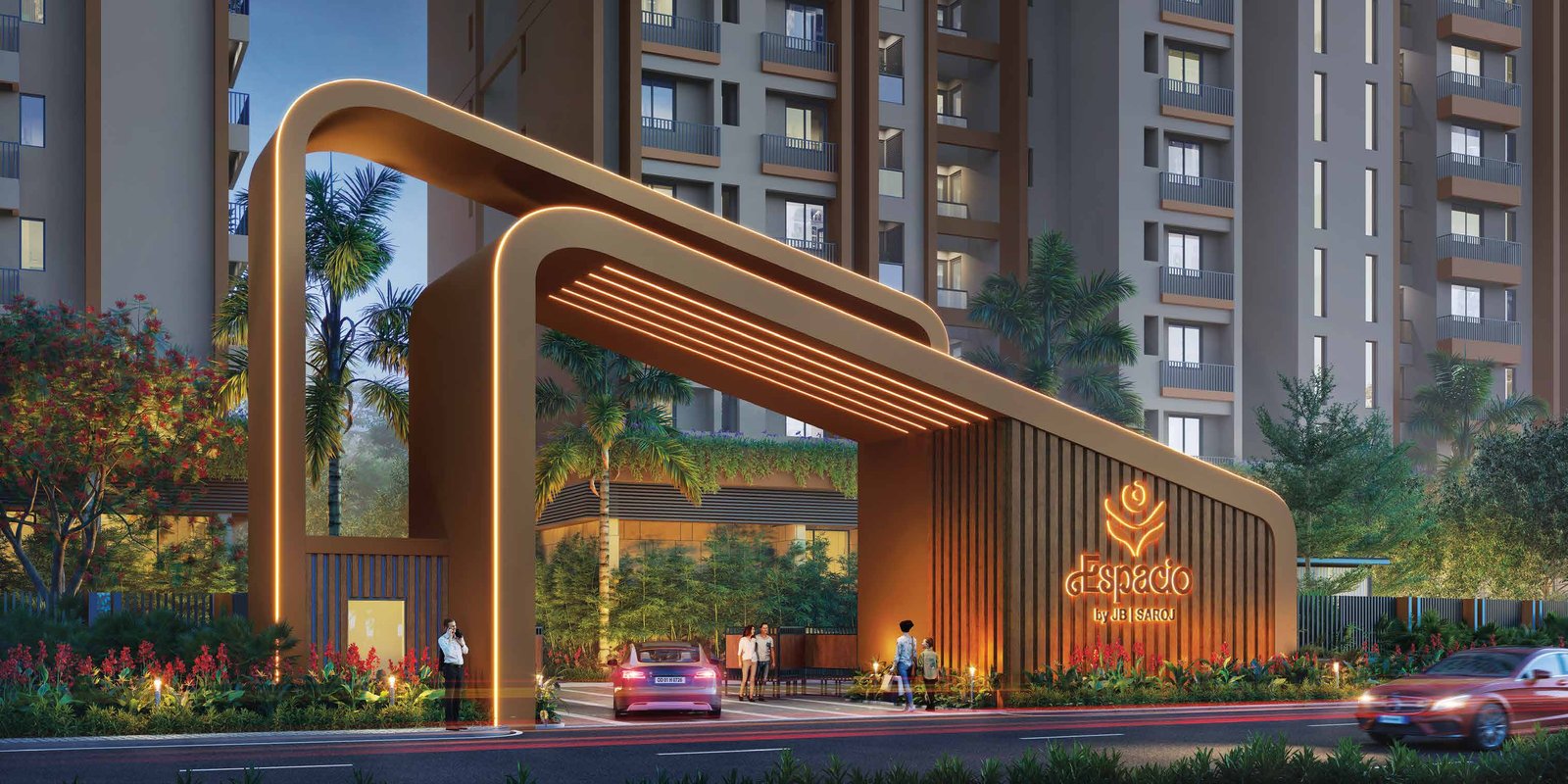 JB Espacio Grand Entrance Arch